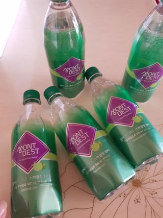 몽베스트 Montbest with Sparkling water Lime20병 — 5점을 준 리뷰어가 2021년 10월 올린 사용 사진