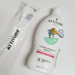 에티튜드 천연 젖병세정제 무향 700ml 1종 주방세제 EWG올그린 순한 비건 세제 — 5점을 준 리뷰어가 2022년 9월 올린 사용 사진