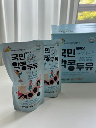 국민바이오 약콩두유 — 5점을 준 리뷰어가 2022년 5월 올린 사용 사진