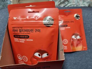 [푸름웰니스] 라바 멀티비타민 구미 36g — 5점을 준 리뷰어가 2022년 3월 올린 사용 사진