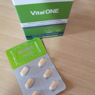 뉴트리션팩토리 비타프렙 바이탈원 종합비타민 멀티비타민 600mg — 5점을 준 리뷰어가 2021년 7월 올린 사용 사진