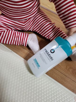 모두발라 마이크로 비타캡슐 탈모샴푸 — 5점을 준 리뷰어가 2022년 1월 올린 사용 사진