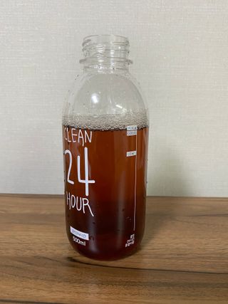 클린24시간 1BOX(5포) + 전용보틀(500ml) — 5점을 준 리뷰어가 2022년 9월 올린 사용 사진