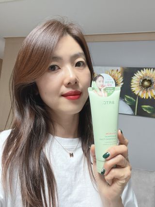 비알티씨 BRTC 시카 바이옴 블랙헤드 클렌징 폼 150ml — 5점을 준 리뷰어가 2022년 12월 올린 사용 사진