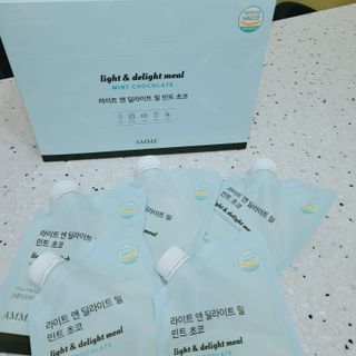 아므_이너뷰티 라이트 앤 딜라이트 밀 민트 초코 — 3.5점을 준 리뷰어가 2021년 7월 올린 사용 사진