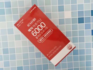 메타아르기닌 GC녹십자웰빙 메타 아르기닌 6000 플러스 오르니틴 — 5점을 준 리뷰어가 2022년 9월 올린 사용 사진