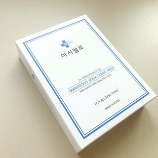 닥터마시멜로 닥터마스멜로 마블러스 아쿠아 클리닉 마스크 — 4점을 준 리뷰어가 2021년 6월 올린 사용 사진