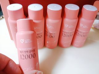 랩앤뷰티 메가 벨벳 콜라겐 12000 — 5점을 준 리뷰어가 2021년 5월 올린 사용 사진