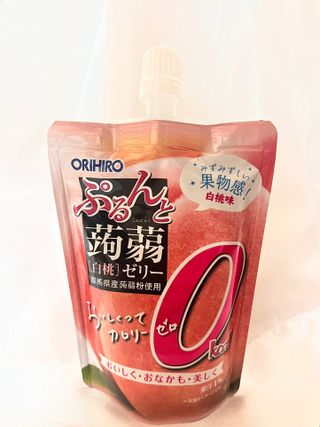 ORIHIRO 오리히로 곤약젤리 제로칼로리 130g 4종 4팩(맛별로 1팩씩) — 5점을 준 리뷰어가 2023년 3월 올린 사용 사진