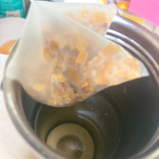 산그리메 국내산 호박차 100티백 대용량 삼각티백차 — 5점을 준 리뷰어가 2021년 7월 올린 사용 사진
