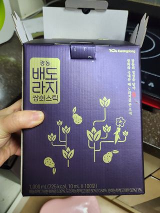 광동생활건강 나우 [광동] 배도라지 쌍화스틱 10mL x 100포 — 5점을 준 리뷰어가 2022년 12월 올린 사용 사진