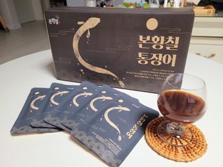 [비린내 완벽제거] 본황칠 통장어 국내산 장어즙 아르기닌 2800mg 장어즙효능 기력보강 — 5점을 준 리뷰어가 2022년 7월 올린 사용 사진