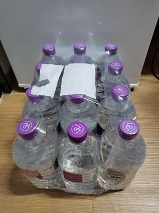 몽베스트 MONTBEST 1L 12입 — 5점을 준 리뷰어가 2022년 2월 올린 사용 사진