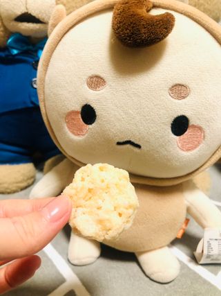 미즈꼬레아 치즈맛 누룽지크리스피 — 5점을 준 리뷰어가 2022년 2월 올린 사용 사진