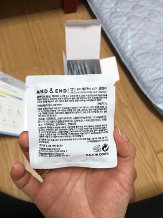 앤앤드 앤드앤엔드 pH 밸런싱 스파클렌저 — 5점을 준 리뷰어가 2021년 2월 올린 사용 사진