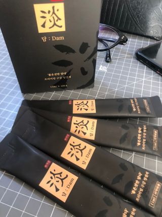 담소은 자극없는 무알콜 휴대용 한방가글 스틱 가글담 — 5점을 준 리뷰어가 2022년 11월 올린 사용 사진