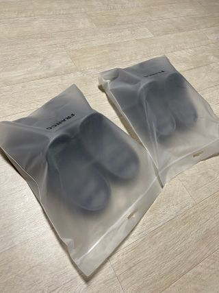 창신리빙 [프랑코 EVA 항균 욕실화] 똑똑한 정리 수납 — 5점을 준 리뷰어가 2021년 2월 올린 사용 사진