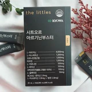 더리틀스 시트오르 아르기닌부스터 — 5점을 준 리뷰어가 2022년 11월 올린 사용 사진