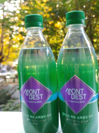몽베스트 Montbest with Sparkling water Plain 20병 — 5점을 준 리뷰어가 2021년 11월 올린 사용 사진