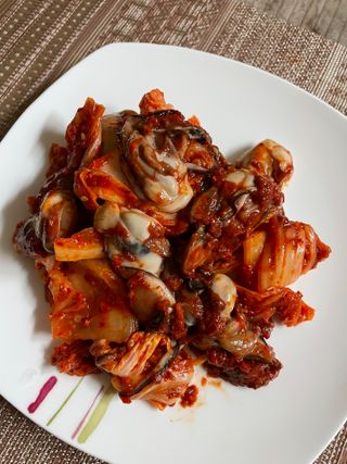 셰프애찬 별미김치 굴겉절이 1kg — 5점을 준 리뷰어가 2022년 12월 올린 사용 사진