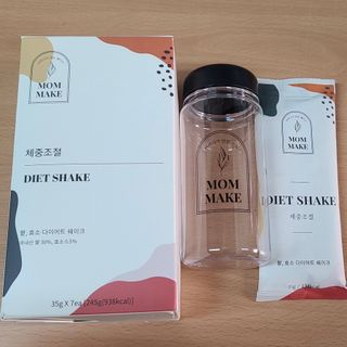 [맘메이크] 체중조절 다이어트 쉐이크 — 4점을 준 리뷰어가 2021년 7월 올린 사용 사진