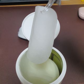 랑벨 랑바이오 블랙 시카 퀵 패드 100매 (3초 쿨링/3분 흡수, 블랙비 프로폴리스/시카 4종 함유, 대용량) — 5점을 준 리뷰어가 2022년 5월 올린 사용 사진