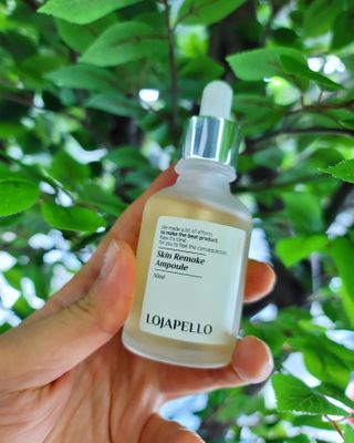 로자펠로 시카 앰플 50ml EGF 재생 미백 비타민 — 5점을 준 리뷰어가 2021년 2월 올린 사용 사진
