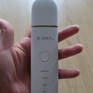 디하우트 랩 4 in 1 갈바닉 아쿠아 워터 필링기 스킨스크러버 — 5점을 준 리뷰어가 2021년 12월 올린 사용 사진