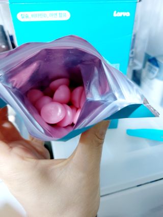 푸름웰니스 라바 쑥쑥구미 36g — 5점을 준 리뷰어가 2022년 3월 올린 사용 사진