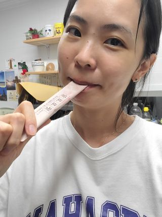 주식회사 메디프바이오 클로로핏 — 5점을 준 리뷰어가 2023년 8월 올린 사용 사진
