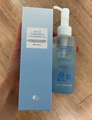 페브유 / FABYOU 페브유 pH5.5 캐모마일 젤 클렌징 폼 + 클렌징 오일 + 토너 3종 세트 — 5점을 준 리뷰어가 2021년 7월 올린 사용 사진