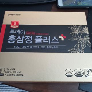 서울약사신협_투데이홍삼정플러스스틱_10g x 30포 — 5점을 준 리뷰어가 2021년 5월 올린 사용 사진
