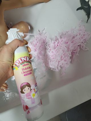 주식회사 권브라더스 [권브라더스] 목욕놀이 필수템, 핑키공주 유아버블클렌저 300ml 대용량 몽글몽글 구름 속 딸기향 — 5점을 준 리뷰어가 2022년 1월 올린 사용 사진