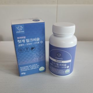 웨일섬 프리미엄 헛개 밀크씨슬 굼벵이 • 오미자 • 구지뽕 환 — 5점을 준 리뷰어가 2023년 6월 올린 사용 사진