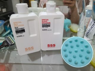 트리플에스 탈모 샴푸 275ml + 실크 트리트먼트 275ml — 5점을 준 리뷰어가 2021년 4월 올린 사용 사진