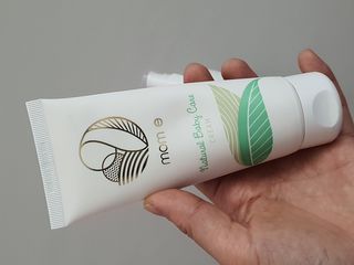 mom e 맘이 내추럴 베이비 케어 크림+바디오일 — 4점을 준 리뷰어가 2021년 1월 올린 사용 사진
