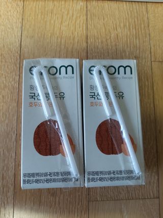 이롬 erom 황성주박사의 국산콩 두유 호두와 아몬드 — 5점을 준 리뷰어가 2020년 12월 올린 사용 사진