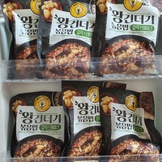 한성기업 무볼레 왕건더기 볶음밥 갈릭스테이크 — 5점을 준 리뷰어가 2021년 10월 올린 사용 사진