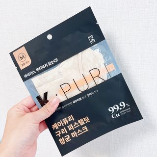 [케이퓨리] 케이퓨리 항균 구리마스크 15매 (대형/중형/키즈) — 5점을 준 리뷰어가 2022년 12월 올린 사용 사진