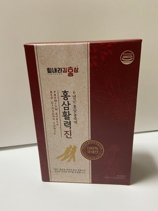 힘내라김홍삼 홍삼활력진 50ml x 5포 — 5점을 준 리뷰어가 2021년 3월 올린 사용 사진