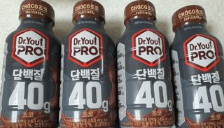 닥터유 프로 단백질 드링크 40g 초코 닥터유 프로 단백질드링크 40g 초코 — 5점을 준 리뷰어가 2024년 8월 올린 사용 사진