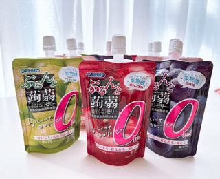 ORIHIRO 오리히로 곤약젤리 제로칼로리 130g 4종 4팩(맛별로 1팩씩) — 5점을 준 리뷰어가 2023년 2월 올린 사용 사진
