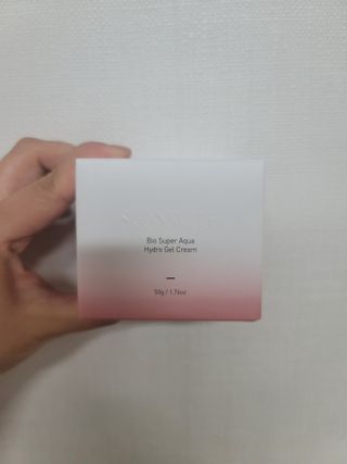 SOONWITH 바이오 수퍼 아쿠아 하이드로 젤 크림 — 5점을 준 리뷰어가 2021년 5월 올린 사용 사진