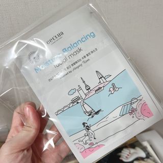 세뚜아(Cettua) [세뚜아] 모이스처 밸런싱 페이셜 마스크 Cettua Moisture Balancing Facial Mask 5매 — 5점을 준 리뷰어가 2024년 3월 올린 사용 사진