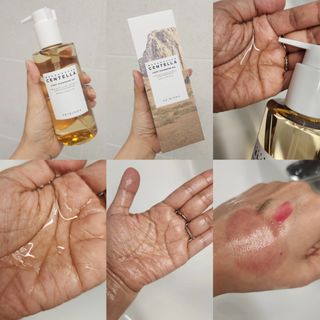 스킨1004 [SKIN1004] 마다가스카르 센텔라 라이트 클렌징 오일 200ml — 5점을 준 리뷰어가 2024년 7월 올린 사용 사진