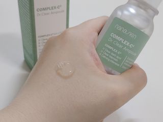 나나스킨 콤플렉스씨쓰리닥터클리어앰플 — 5점을 준 리뷰어가 2021년 6월 올린 사용 사진