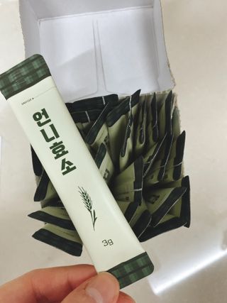 [건강미] 언니효소 마일드 본품 30포 / 쌀과자맛 효소 — 5점을 준 리뷰어가 2022년 4월 올린 사용 사진