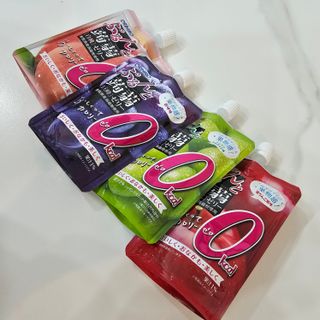 ORIHIRO 오리히로 곤약젤리 제로칼로리 130g 4종 4팩(맛별로 1팩씩) — 4점을 준 리뷰어가 2023년 3월 올린 사용 사진