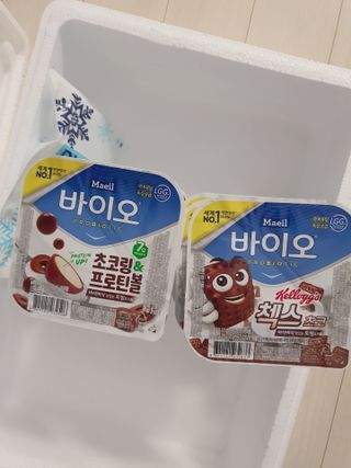 매일바이오 토핑요거트 — 5점을 준 리뷰어가 2021년 5월 올린 사용 사진