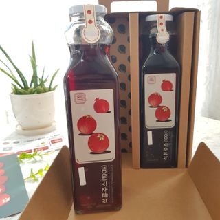 [바이윙클] 페르시아 유기농 석류 착즙주스 750ml 2병 + 선물박스 세트 — 5점을 준 리뷰어가 2022년 3월 올린 사용 사진